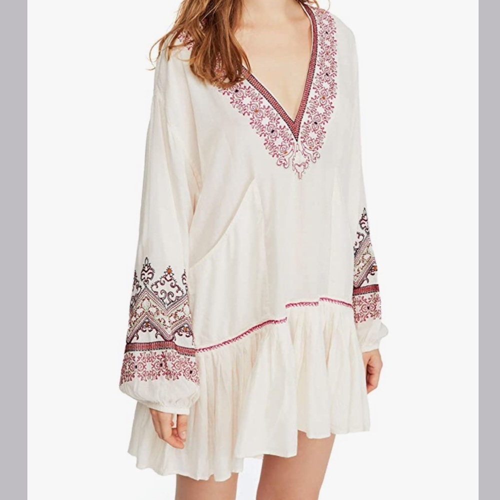 Free People Wild One Boho Dress NWT